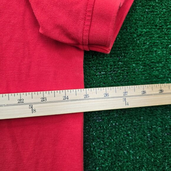 Untuckit Polo Shirt Mens 2XL‎ Red Short Sleeve Golf Preppy Summer Casual Cotton - Picture 4 of 8
